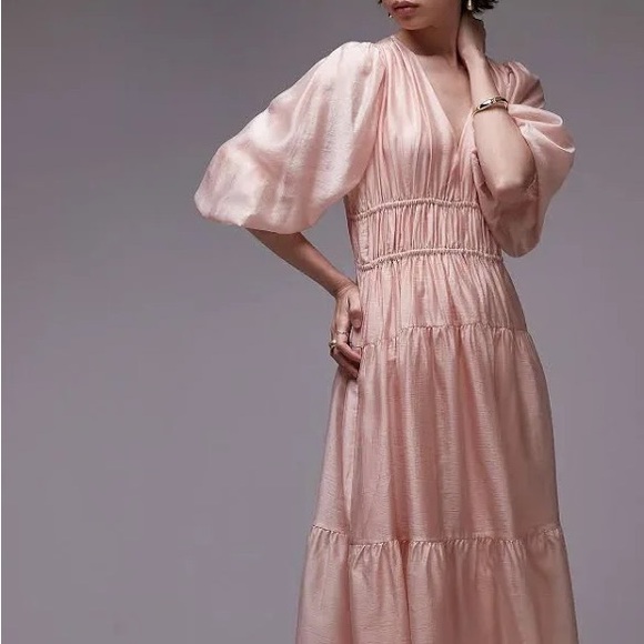 & Other Stories Pink Maxi Dress - Picture 2 of 6